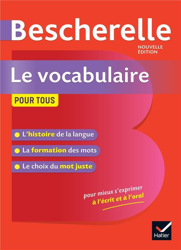 Bescherelle le vocabulaire