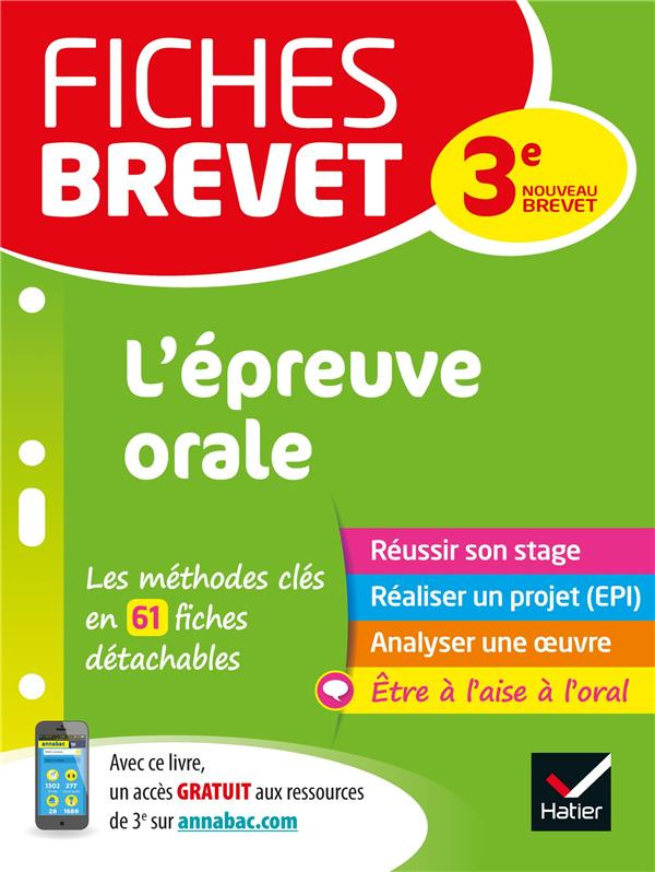 L'épreuve orale 3e