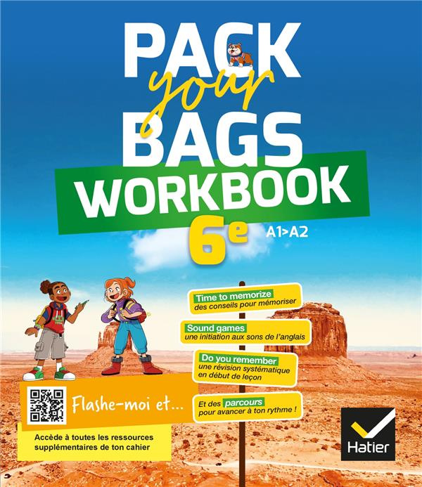 Pack your Bags 6e A1>A2. Workbook, Edition 2021