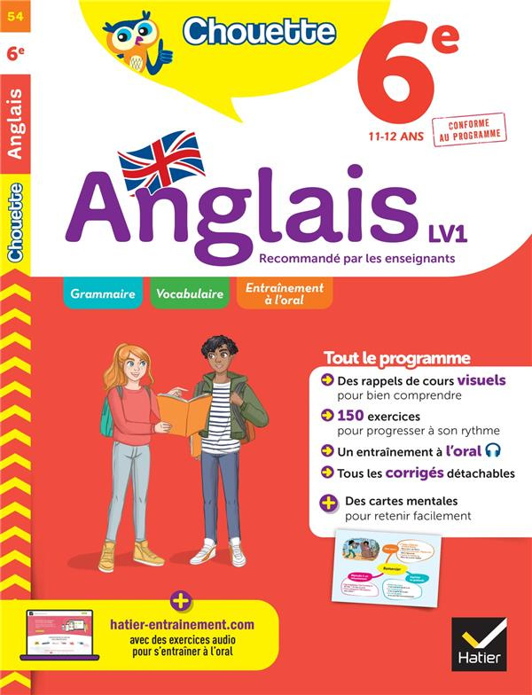 Anglais 6e. Edition 2022