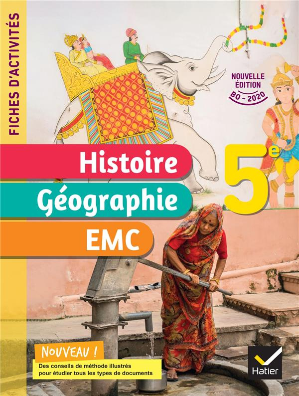 Histoire-Géographie-EMC 5e. Fiches d'activités, Edition 2022