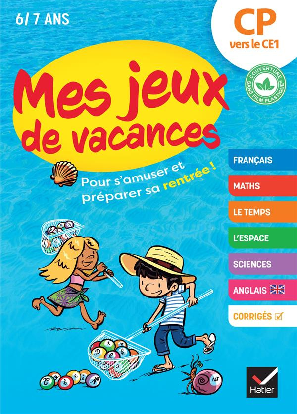 Mes jeux de vacances du CP vers le CE1. Edition 2022