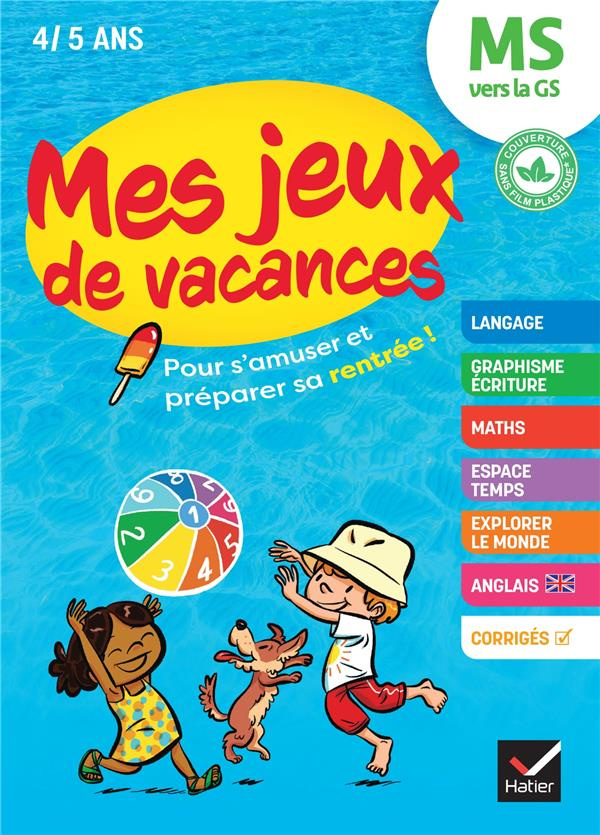 Mes jeux de vacances MS vers la GS. Edition 2022