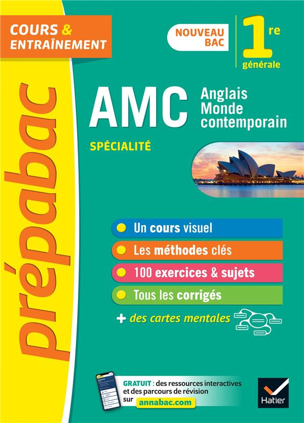 AMC Anglais monde contemporain 1re. Edition 2023