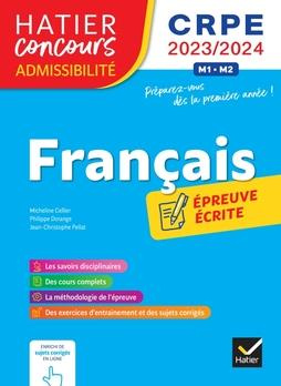 Français. Epreuve écrite d'admissibilité CRPE, Edition 2023-2024