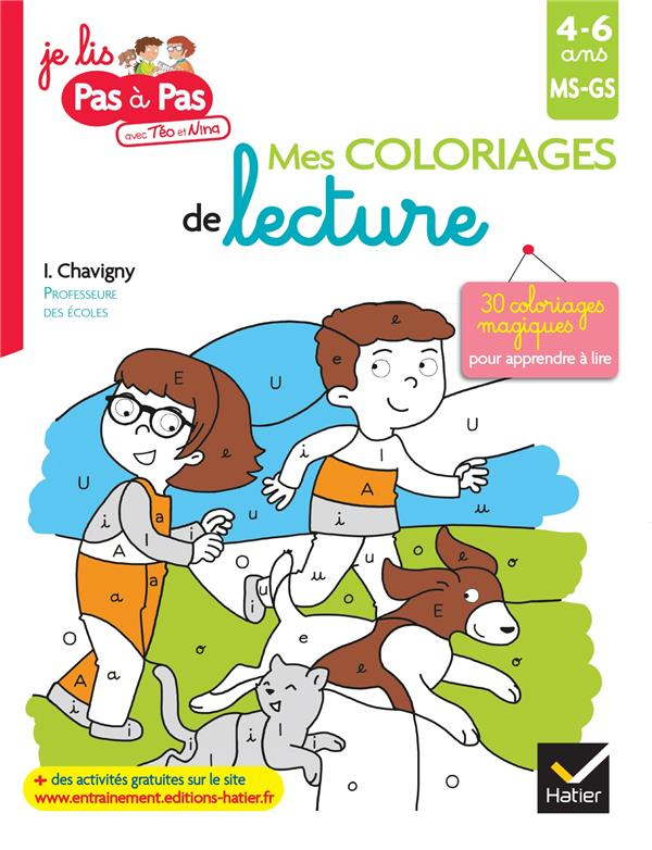 Mes coloriages de lecture. MS-GS