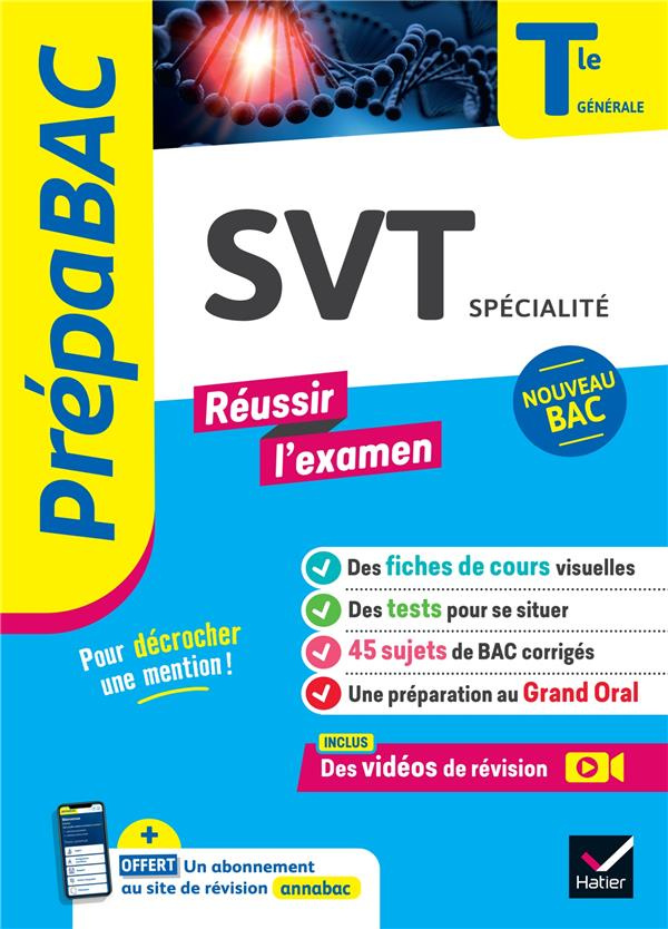 SVT spécialité Tle générale. Edition 2024