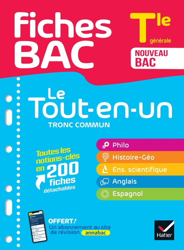 Le Tout-en-un Tle générale. Edition 2025