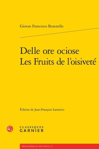 Les fruits de l'oisiveté