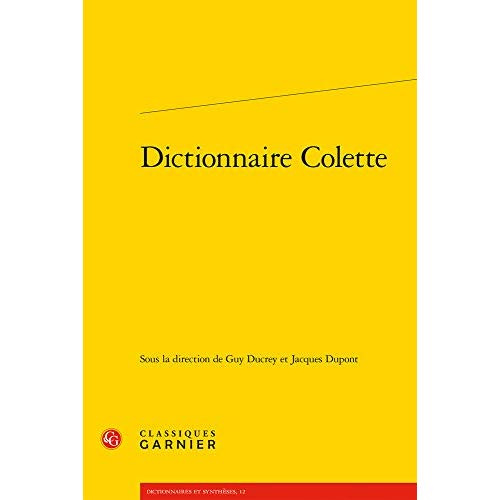 Dictionnaire Colette