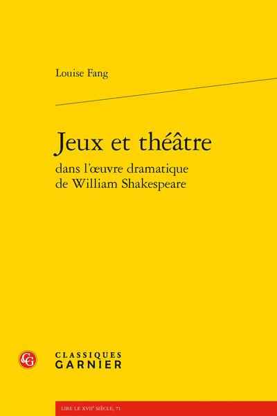Jeux et théatre