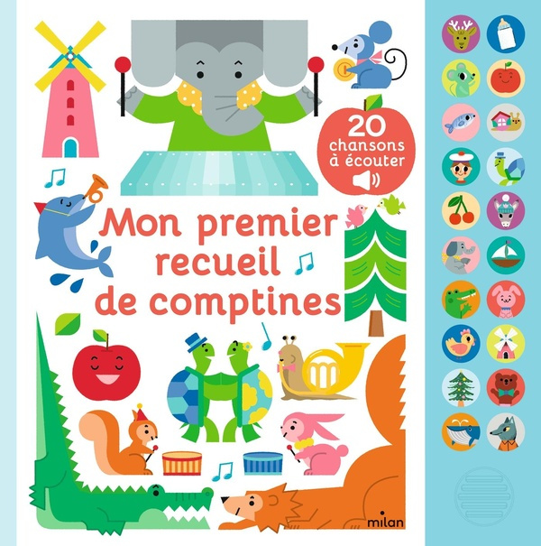 Mon premier recueil de comptines. 20 chansons à écouter