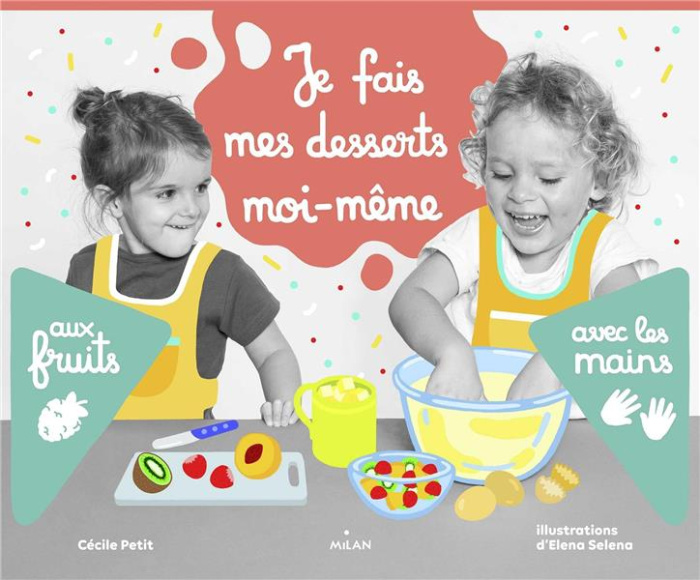 Je fais mes desserts moi-même aux fruits avec les mains