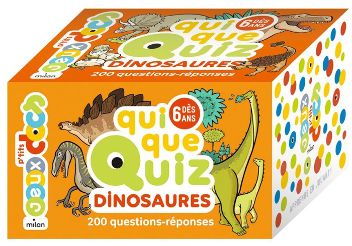 Quiquequiz Dinosaures. 200 questions-réponses