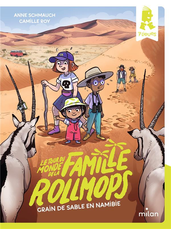 Le tour du monde de la famille Rollmops : Grain de sable en Namibie