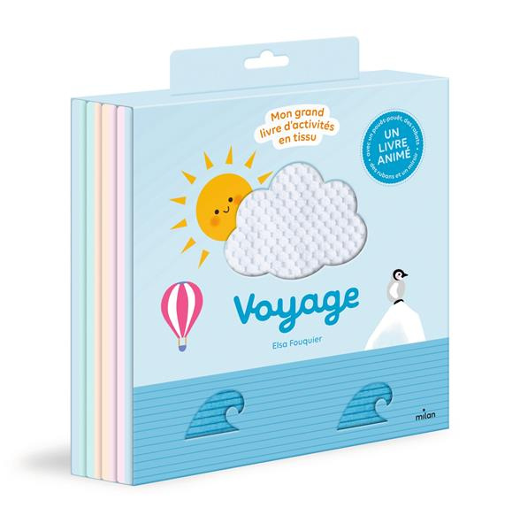 Voyage. Mon grand livre d'activités en tissu