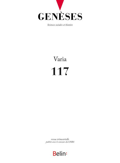 Genèses N° 117 : Varia