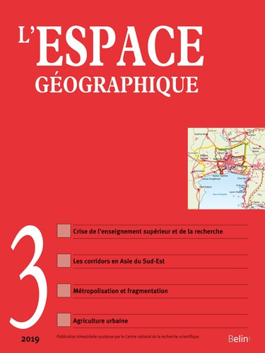 L'espace géographique N° 3/2019