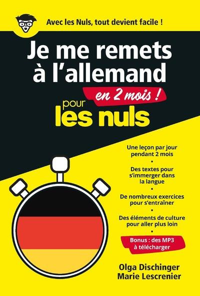 Je me remets à l'allemand en 2 mois pour les nuls