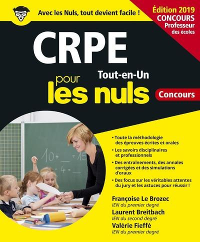 CRPE pour les nuls. Tout-en-un, Edition 2019