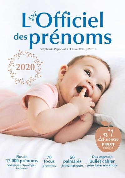 L'officiel des prénoms. Edition 2020