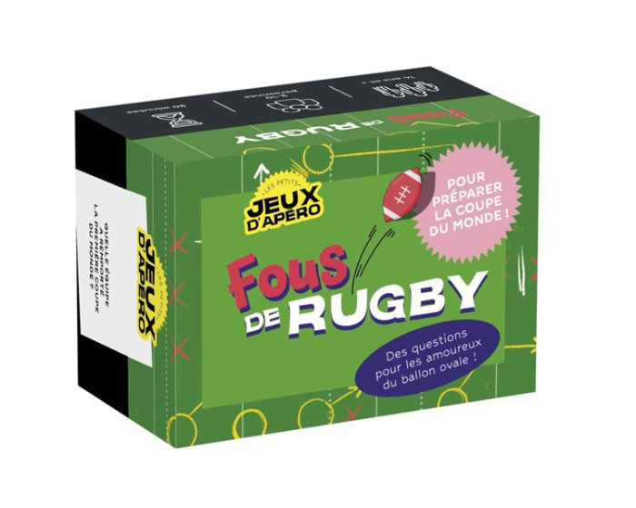 FOUS DE RUGBY, 2E ED - JEUX D'APERO