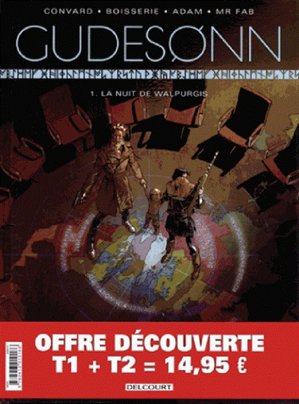 Gudesonn Tome 1 : La nuit de Walpurgid. Avec Tome 2, La poussière des dieux offert