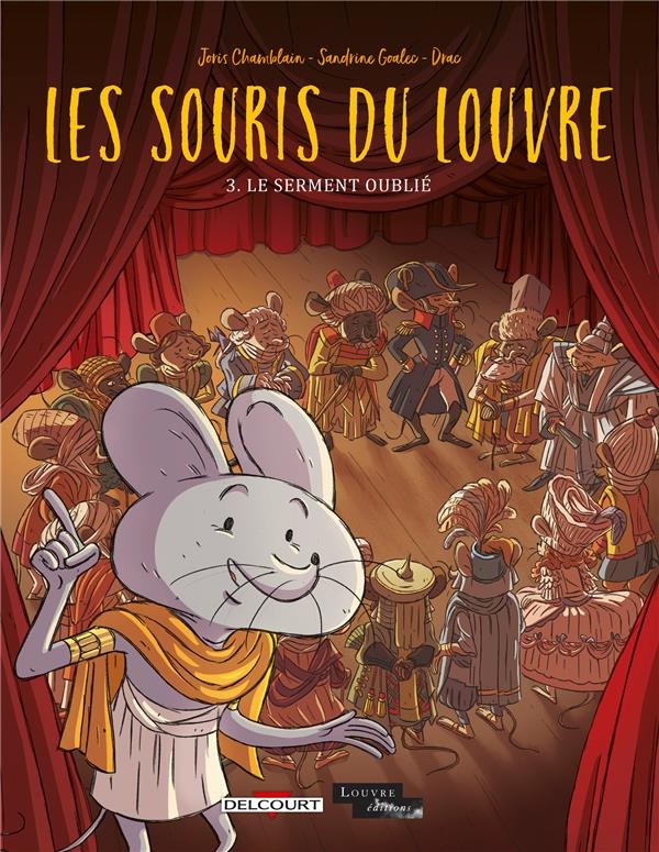 Les souris du Louvre Tome 3 : Le serment oublié