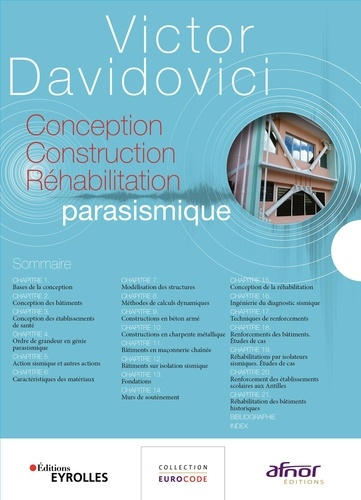 Coffret en 3 volumes - Conception-Construction-Réhabilitation parasismique. Guide d'application de l