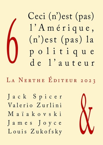 Ceci (n')est (pas) l'Amérique N° 6 : La politique de l'auteur
