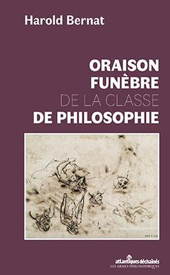 Oraison funèbre de la classe de philosophie