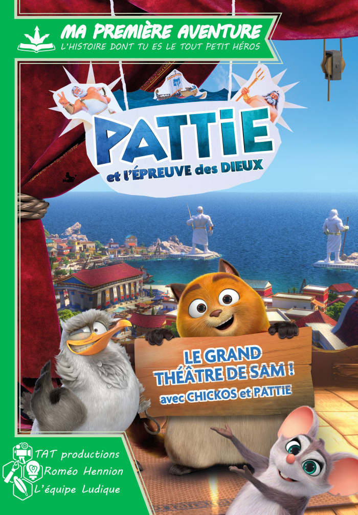 PATTIE ET L'EPREUVE DES DIEUX - MA PREMIERE AVENTURE
