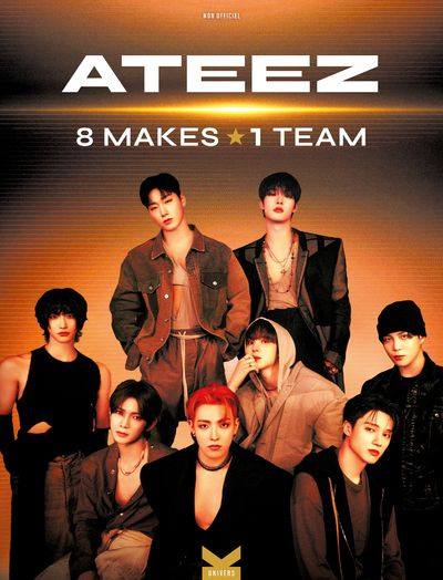 ATEEZ. 8 Makes 1 Team