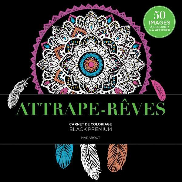 Attrape-rêves/Carnet de coloriage black premium / Carnet de coloriage black premium