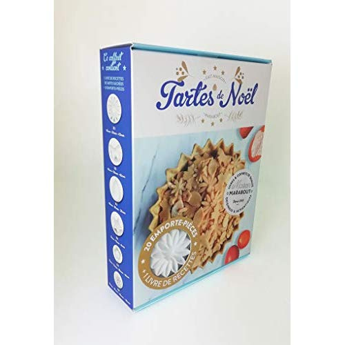 Tartes de Noël - Recettes et conseils pour décorer vos tartes de fêtes. Avec 20 emporte-pièces et 1