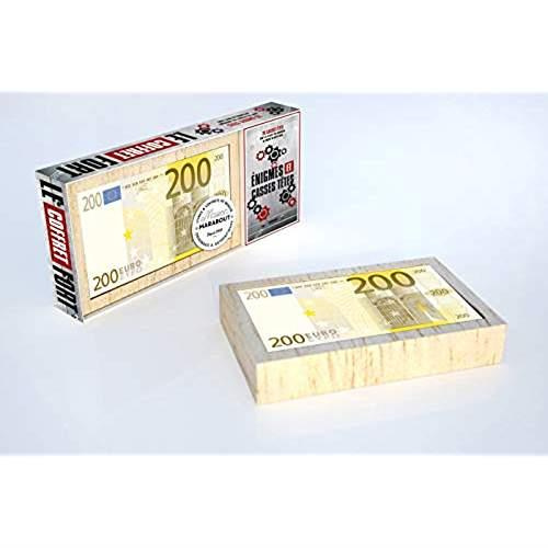 Casse-tête billet. Avec 1 casse-tête billet en bois