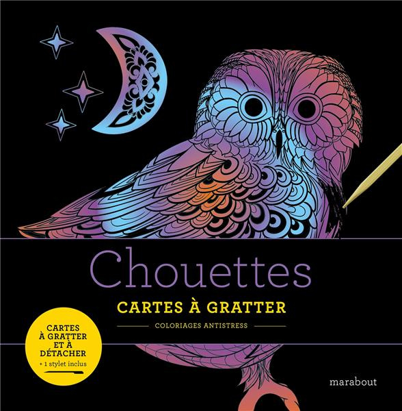 Chouettes. Avec un stylet