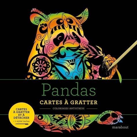 Panda. Cartes à gratter et à détacher. Avec 1 stylet inclus