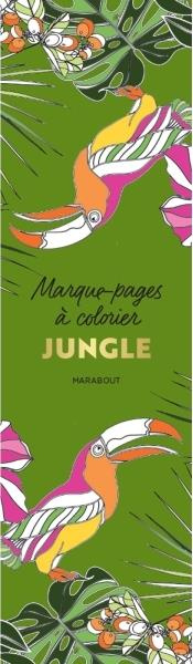 Marque-pages à colorier Jungle