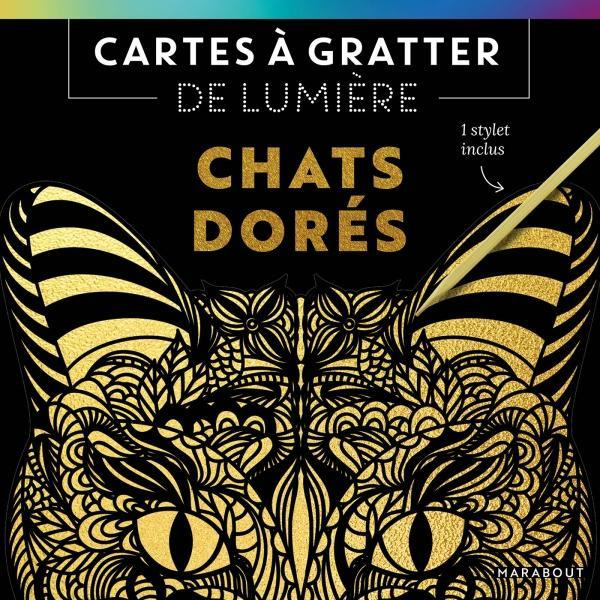 Chats dorés. Avec 1 stylet