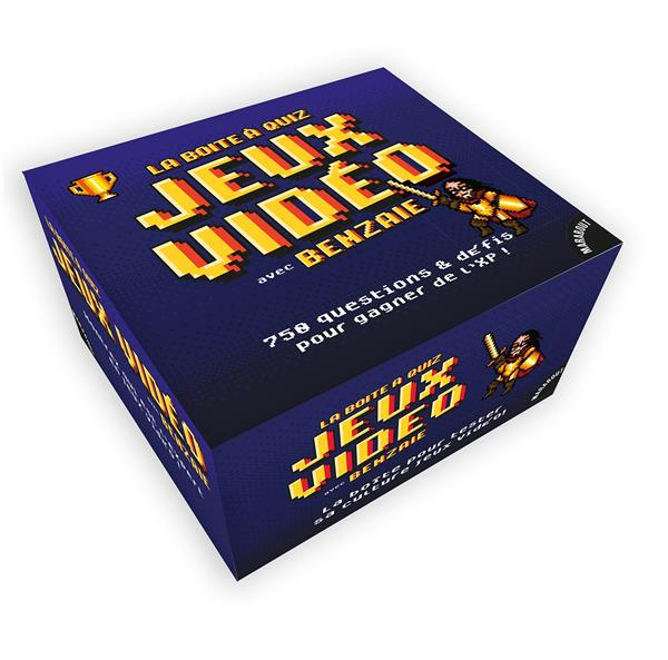 LA BOITE A QUIZ JEUX VIDEO AVEC BENZAIE - 750 QUESTIONS & DEFIS POUR GAGNER DE L'XP !