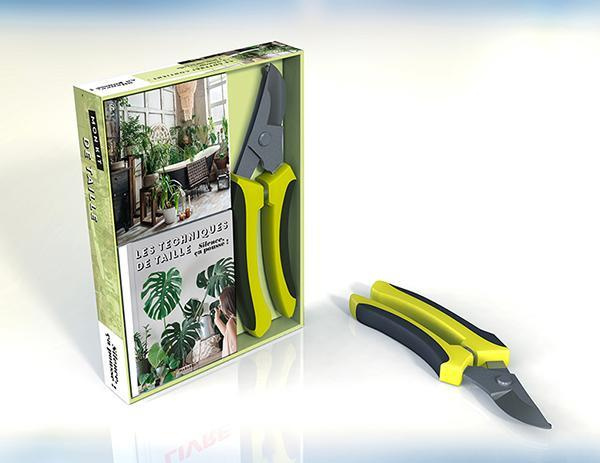 L'art de la taille. Coffret avec un sécateur et un livre sur les techniques de taille
