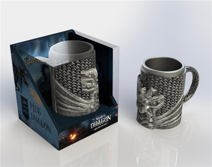 Le mug du dragon. Coffret avec 1 mug et 1 livret de recettes