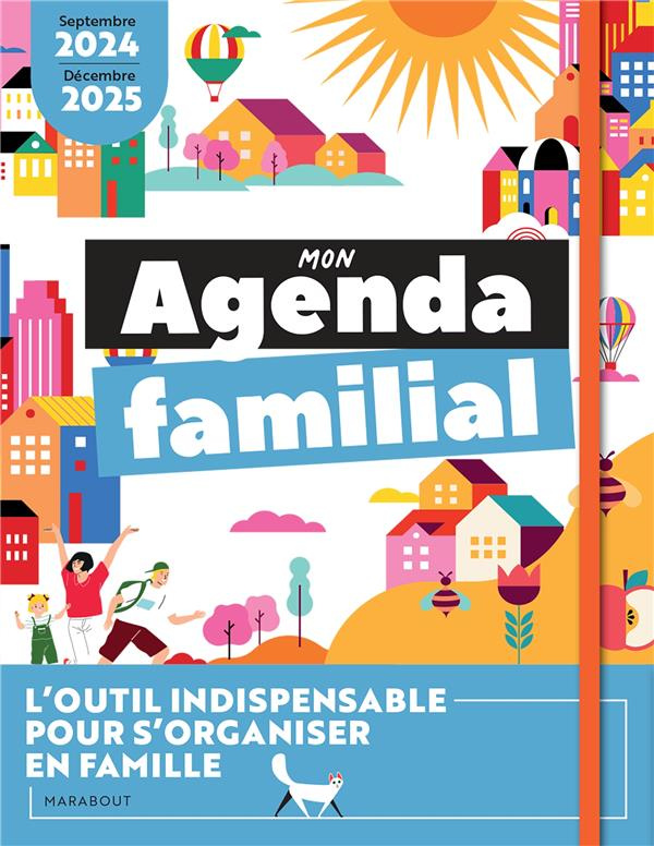 Mon agenda familial. Avec un stylo inclus, Edition 2024-2025