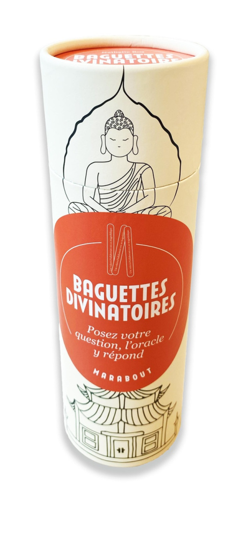 Baguettes divinatoires. Posez votre questions, l'oracle y répond. Avec 80 baguettes de divination et