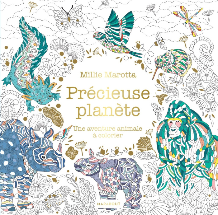 Précieuse planète. Carnet de coloriage et de découverte