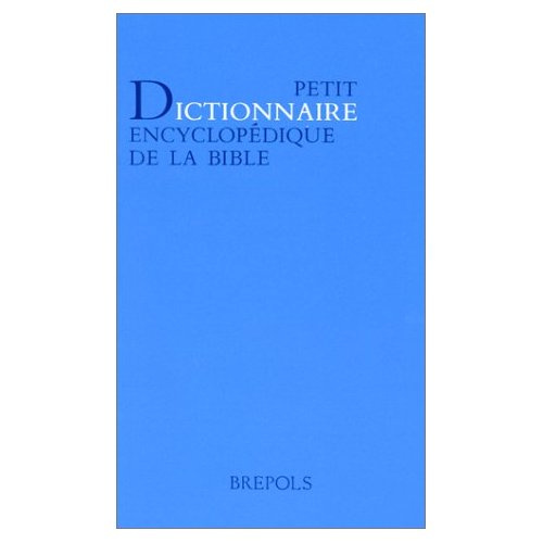 DICTIONNAIRE DE LA BIBLE BLEU
