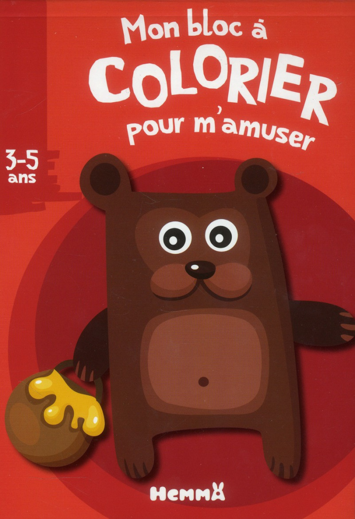 Mon bloc à colorier pour m'amuser. 3-5 ans