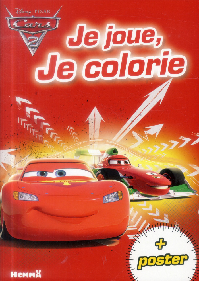 Cars 2. Je joue, je colorie