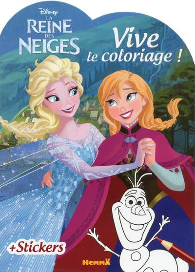 La reine des neiges. Vive le coloriage !